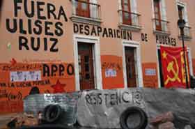 Para nosotros, Ulises Ruiz ya no existe, pues la ilegalidad comenz&oacute; con su llegada